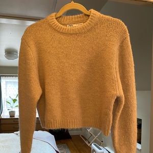 ZARA Crop Sweater
